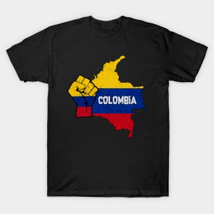 Freedom Colombia hand T-Shirt